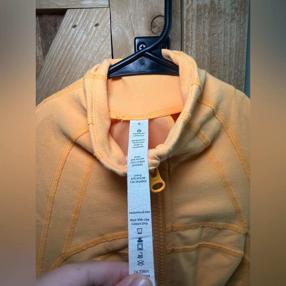 Lululemon Mango Dream Define Jacket - image 4